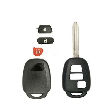 Keyless Factory KeylessFactory: TOYOTA/SCION RHK SHELL 3 BUTTON RHS-TOY-1375
